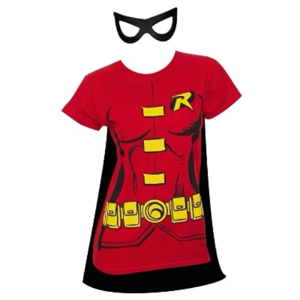 Women’s  Red Superhero Costume no mask